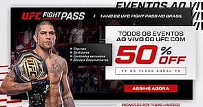 Assine o UFC Fight Pass com 50% de desconto no plano anual
