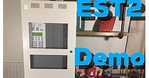 EST2 Fire Alarm Panel Demo and Overview