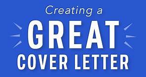 Tips for Creating a Great Cover Letter