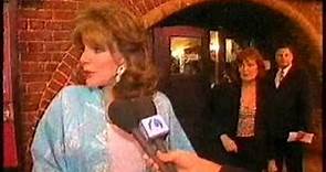 Joan Collins London 2002 Dear (very funny when joan snaps at a reporter )