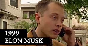 Young Elon Musk - Interview 1999 - Full Version