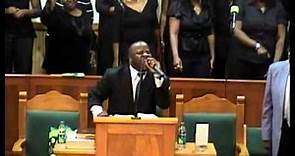 Pastor Bailey Sings He Will at Revival .mpeg