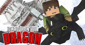 Minecraft - How to Train Your Dragon Mod! (Realistic Dragons)