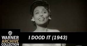 Original Theatrical Trailer | I Dood It | Warner Archive