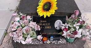 Tombe de Jean GIRAULT, réalisateur, cimetière parisien de Bagneux