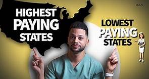 5 States Where NURSES Make the MOST and The LEAST | With Cost of Living | Nurses To Riches