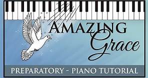 Amazing Grace - Super Easy Piano Tutorial - Hoffman Academy