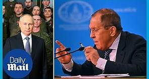 Ukraine: Putin's Sergei Lavrov accuses West of 'Hitler' tactics
