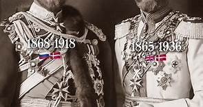 King George V and Tsar Nicholas II #fyp #foryoupage #royalfamily #kinggeorge #tsarnicholas #georgev #nicholasii #uk #russia #royaltyfandom #monarchy