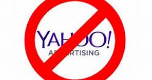 How to delete an advertisement that appears on Yahoo Email