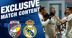 Viktoria Plzen 0 - 5 Real Madrid | EXCLUSIVE MATCH CONTENT