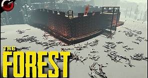 MOST SECURE CASTLE BASE! The Ultimate Prison Fortress | The Forest Gameplay