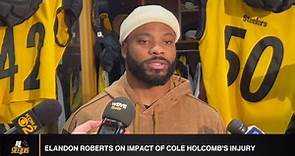 Steelers' Elandon Roberts On Impact Of Cole Holcomb's Injury