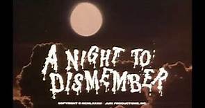 Night To Dismember Doris Wishman Commentary Track