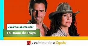 'La dama de troya', telenovela colombiana protagonizada en 2008 por Cristina Umaña y Andrés Juan