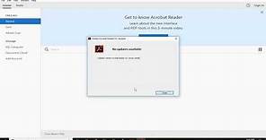 Updating Adobe Reader in Windows 10/8/7