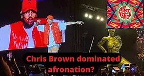 Chris Brown afronation live Portugal 2022 (absolutely fabulous life time )