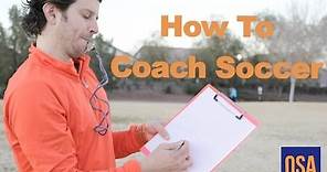 How To Coach Soccer