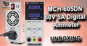 MCH-605DN 605D adjustable DC power supply 60V 5A digital high-precision ammeter Unboxing