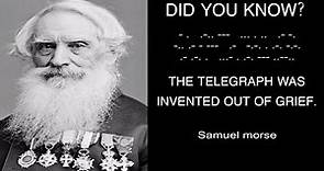History Of Samuel Morse's Inventions Of Telegraph - Nutshell School