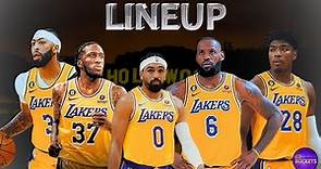 Los Angeles Lakers Official Lineup 2023-2024