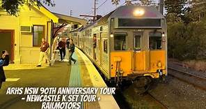 ARHS NSW 90TH Anniversary Tour - Newcastle K Set Tour + Railmotors