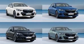 New 2024 BMW 5 Series COLOURS (BMW i5 Colours)! What's your pick?