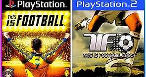 This is Football PlayStation Evolution | PS1 - PS2 (1999-2004)