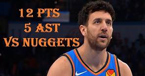 Vasilije Micic 12 Pts 5 Ast Denver Nuggets vs Oklahoma City Thunder HIGHLIGHTS