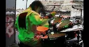 Joey Jordison Drumming (Backstage camera)