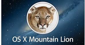 Install Mac OS X 10.8 Mountain Lion On PC