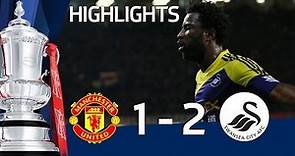 MANCHESTER UNITED vs SWANSEA CITY 1-2: Official Goals & Highlights FA Cup Third Round