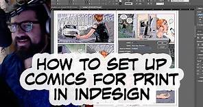 How to Set Up a Comic Book for Print in InDesign