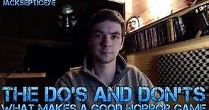 What makes a good Horror game? - The do's and don'ts of Survival Horror