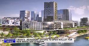 Report: White Sox owner Jerry Reinsdorf offers own money to help finance proposed new ballpark in the South Loop