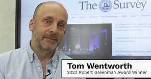 2023 Robert Greenman Award Winner - Tom Wentworth