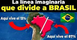 ¿Por qué el 87% de los brasileños vive en este pequeño territorio de Brasil?