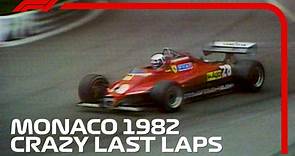 Crazy Final Three Laps in Monaco! | 1982 Monaco Grand Prix