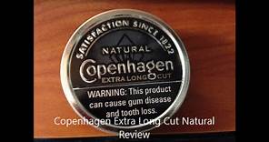 Copenhagen Extra Long Cut Natural Review