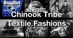 Chinook Tribe Textiles Fashions 1945 Historic Film Footage