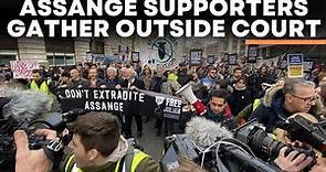 Julian Assange News LIVE | Outside Court As Assange Faces Last UK Hearing To Stop His Extradition
