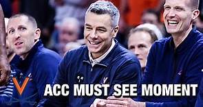 Tony Bennett Becomes Virginia Men's Basketball's Winningest Coach | ACC Must See Moment