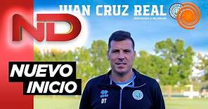 Juan Cruz Real comenzó como nuevo DT de Belgrano: cómo es su historia y quién es