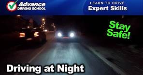 Driving at Night | Learn to drive: Expert skills