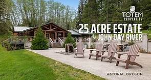 Private 25 Acre Estate With Luxury Lodge | Oregon Coast Real Estate For Sale