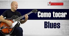 Como tocar un blues en guitarra de forma clásica, DOCE COMPASES