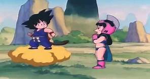 Goku y Milk se conocen por primera vez.