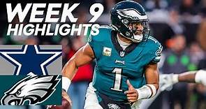 Cowboys vs Eagles | 2023 Week 9 Highlights