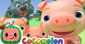 Three Little Pigs | CoComelon Nursery Rhymes & Kids Songs