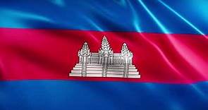 Cambodia Flag Waving | Cambodian Flag Waving | Cambodia Flag Screen